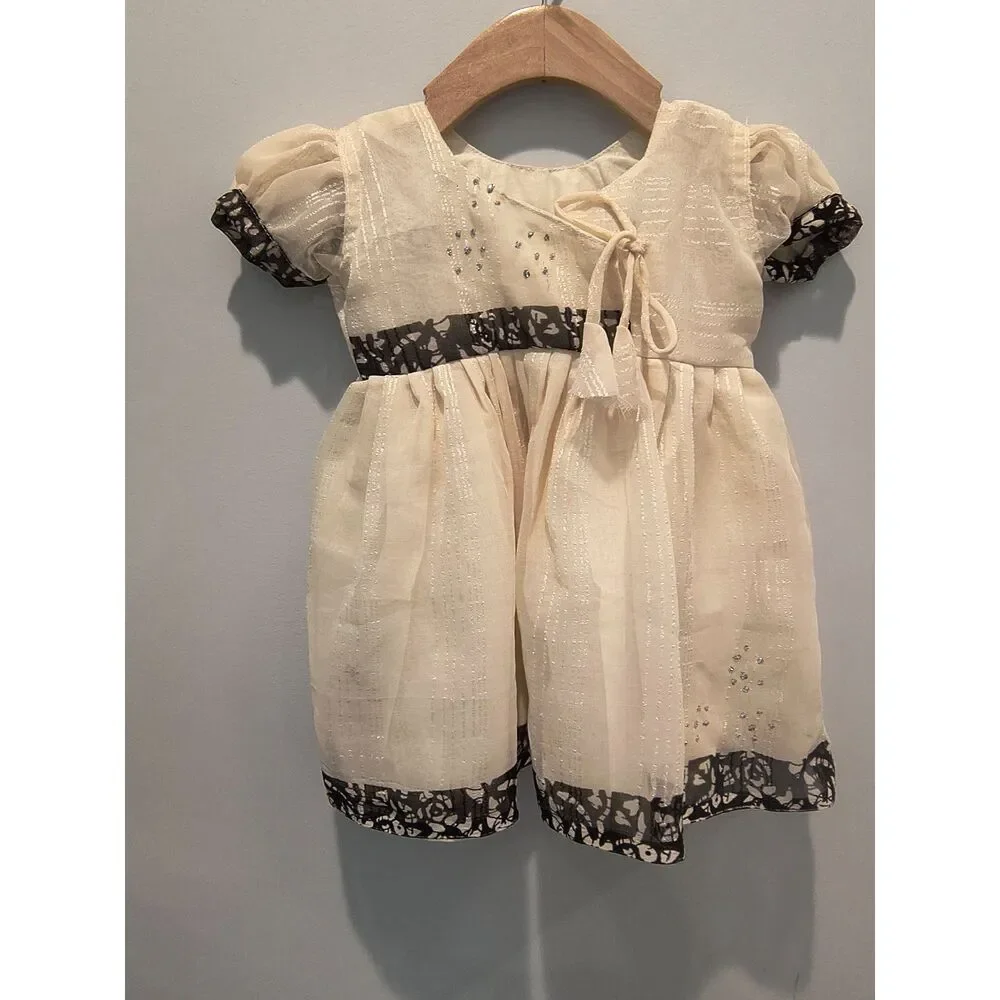 Toddler Frock Dress – Size 2T – Unique & Adorable, Custom Made